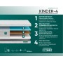 Матрас Фабрика Сна Киндер  4 (Kinder 4) + подушка в подарок